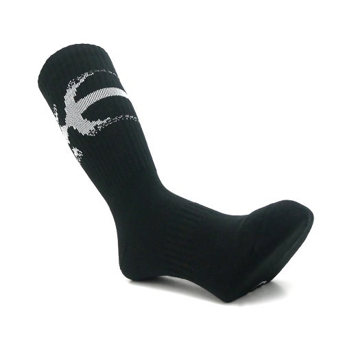 EVISEN SOCKS エビセン ソックス 靴下 PATTERN BLACK スケートボード スケボー