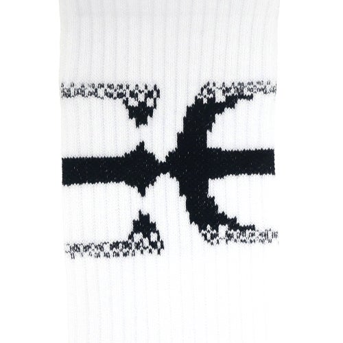 EVISEN SOCKS エビセン ソックス 靴下 PATTERN WHITE スケートボード スケボー 4