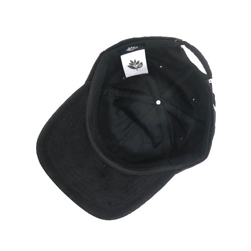 MAGENTA CAP  マゼンタ  キャップ  BOSSED CORD 6 PANEL  BLACK  スケートボード スケボー 3