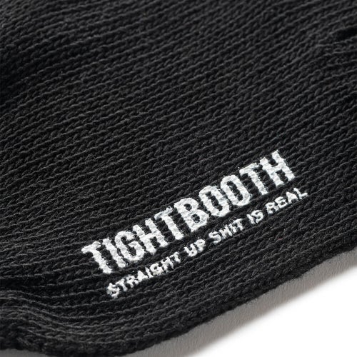 TIGHTBOOTH（TBPR）GLOVE タイトブース グローブ 手袋 LOGO FINGERLESS GLOVE BLACK  スケートボード スケボー 2
