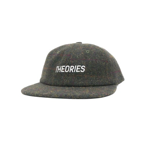 THEORIES CAP セオリーズ キャップ STAMP LOGO HOLMES TWEED SNAPBACK PLAID スケートボード スケボー 