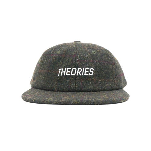 THEORIES CAP セオリーズ キャップ STAMP LOGO HOLMES TWEED SNAPBACK PLAID スケートボード スケボー 1