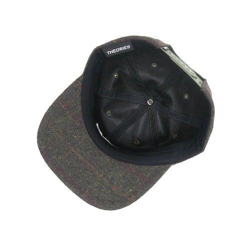 THEORIES CAP セオリーズ キャップ STAMP LOGO HOLMES TWEED SNAPBACK PLAID スケートボード スケボー 3