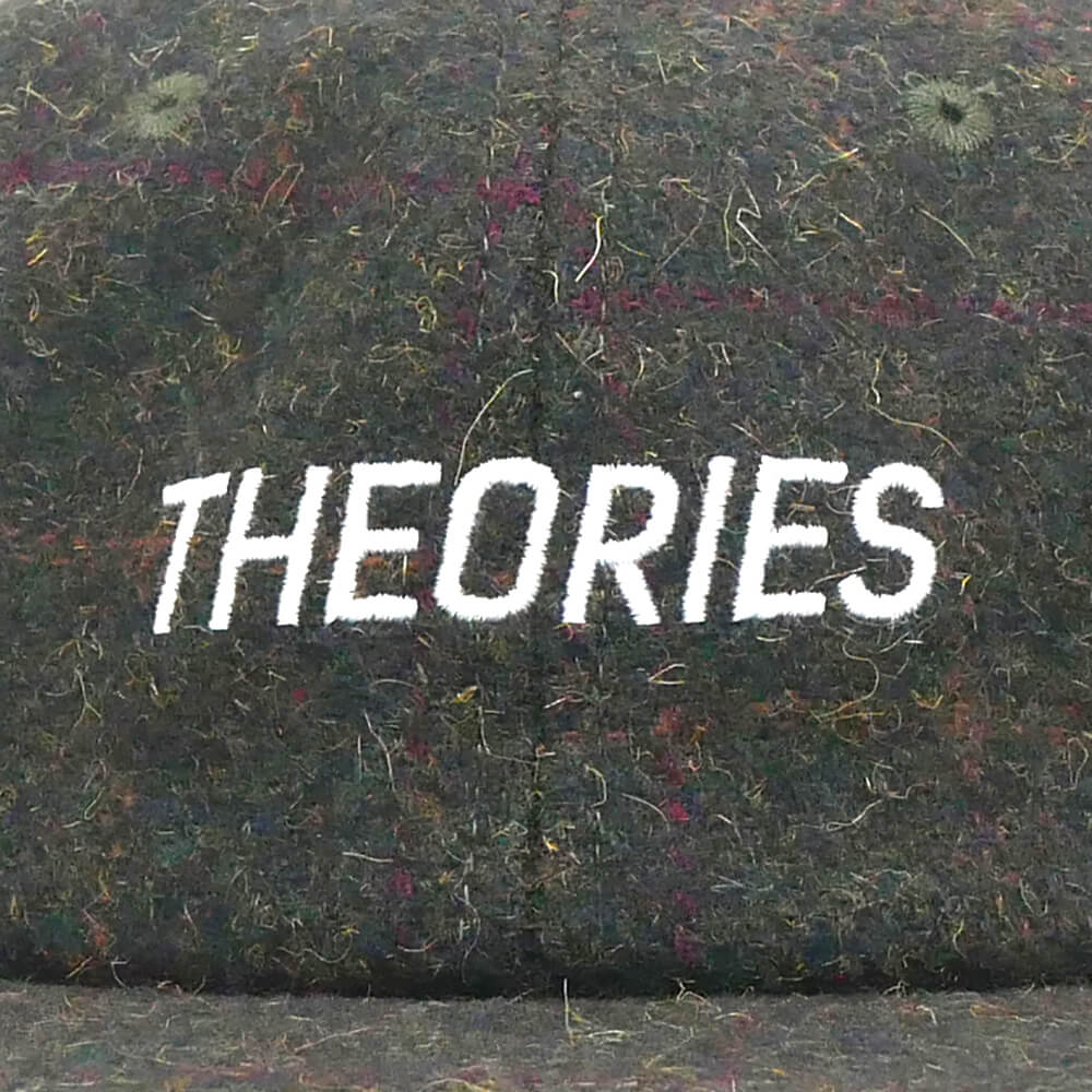 THEORIES CAP セオリーズ キャップ STAMP LOGO HOLMES TWEED SNAPBACK PLAID スケートボード スケボー 4