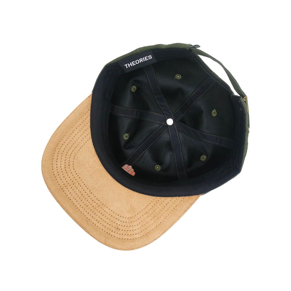 THEORIES CAP セオリーズ キャップ HAND OF THEORIES STRAPBACK GREEN/CEDAR スケートボード スケボー 3