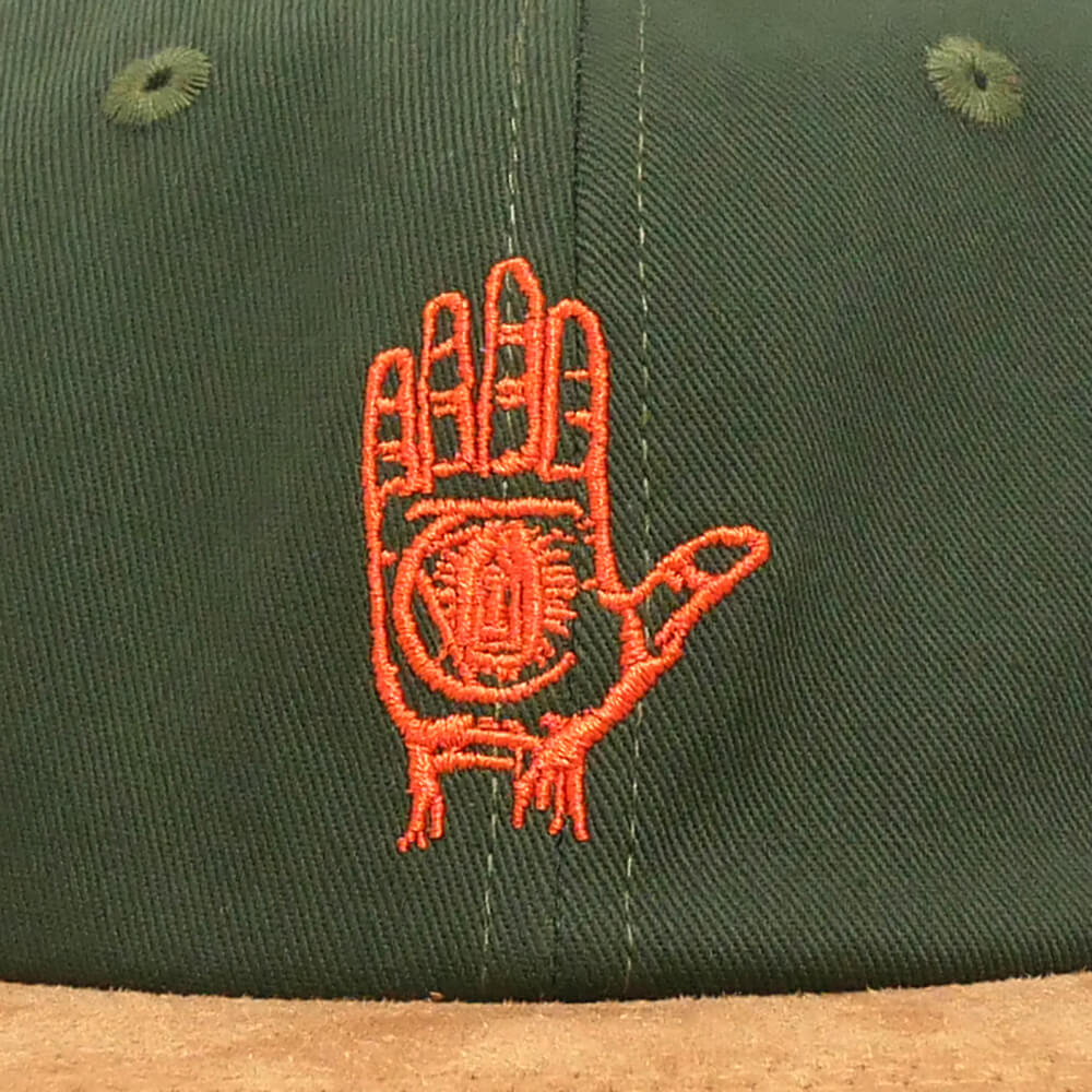 THEORIES CAP セオリーズ キャップ HAND OF THEORIES STRAPBACK GREEN/CEDAR スケートボード スケボー 4