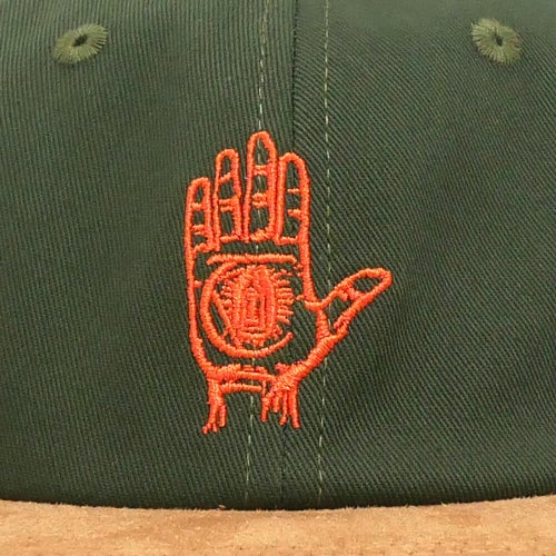 THEORIES CAP セオリーズ キャップ HAND OF THEORIES STRAPBACK GREEN/CEDAR スケートボード スケボー 4