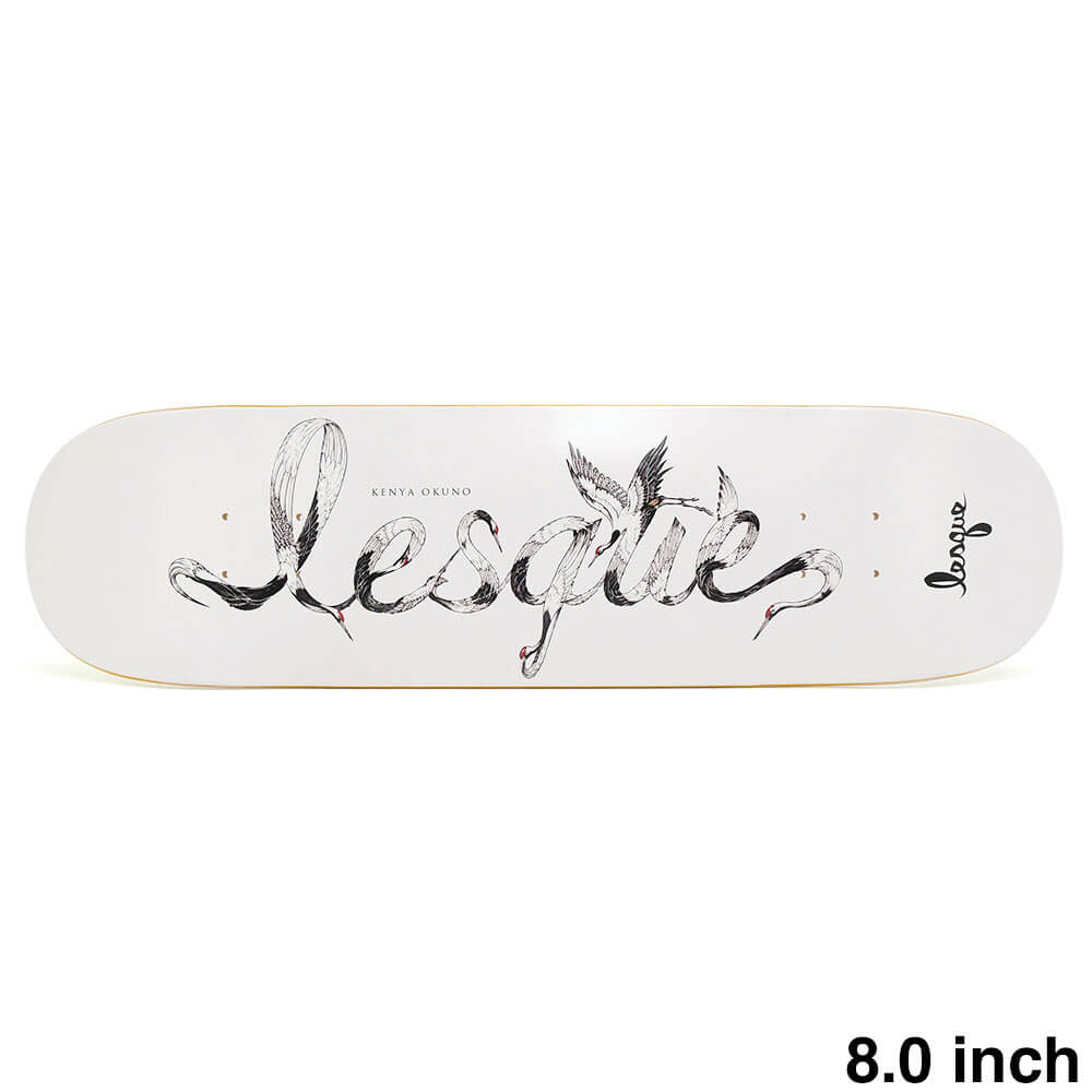 LESQUE DECK レスケ デッキ KENYA OKUNO CRANE 8.0 スケートボード スケボー 1