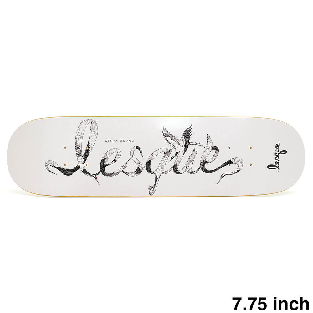 LESQUE DECK レスケ デッキ KENYA OKUNO CRANE 7.75 スケートボード スケボー 1