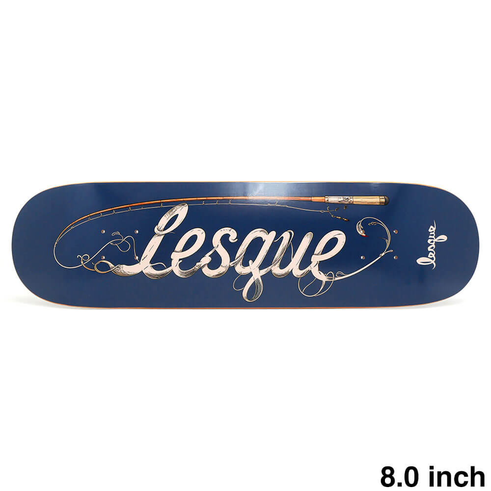 LESQUE DECK レスケ デッキ TEAM FISHING 8.0 スケートボード スケボー 1