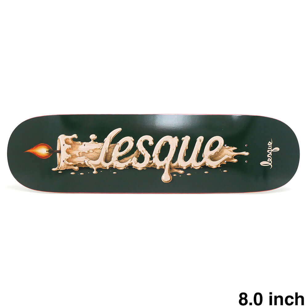 LESQUE DECK レスケ デッキ TEAM CANDLE 8.0 スケートボード スケボー 1