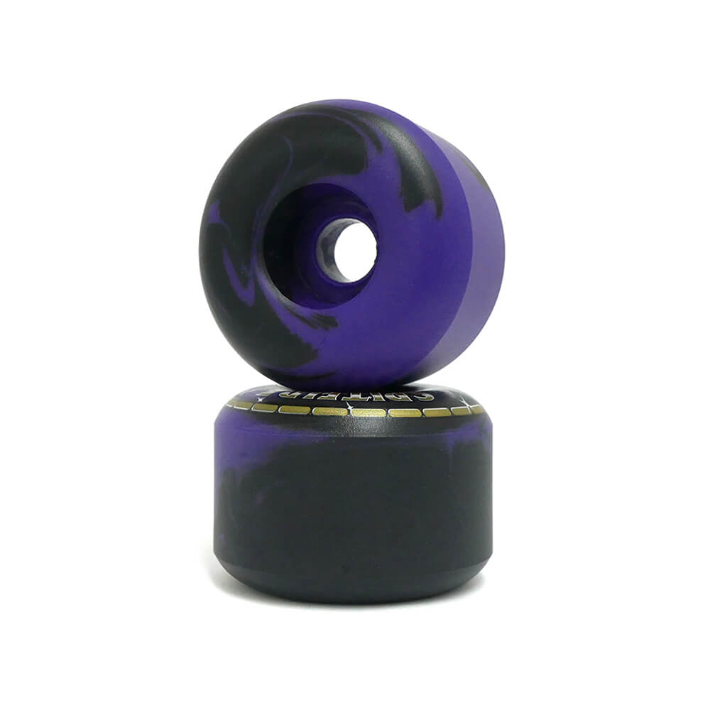 SPITFIRE WHEEL スピットファイヤー ウィール FORMULA FOUR（F4）99D RADIAL FULL KADER SYLLA ROLLY 黒/紫 56mm スケートボード スケボー 2