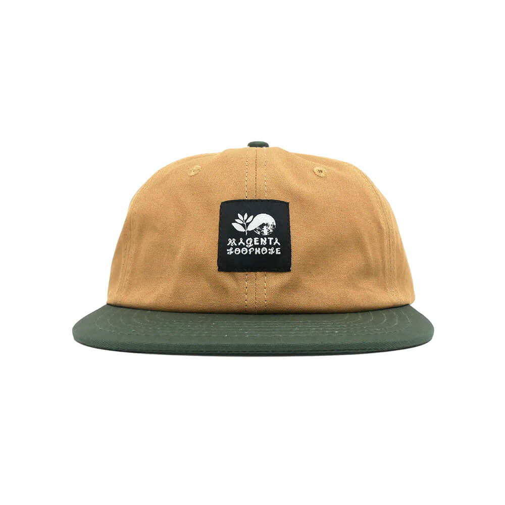 LOOP HOLE CAP ループホール キャップ LOOP HOLE x MAGENTA MAGENTA BRUSH STRAPBACK KHAKI/GREEN スケートボード スケボー 1