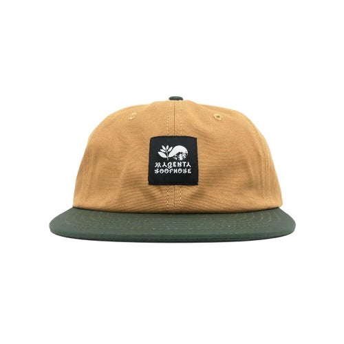 LOOP HOLE CAP ループホール キャップ LOOP HOLE x MAGENTA MAGENTA BRUSH STRAPBACK KHAKI/GREEN スケートボード スケボー 1