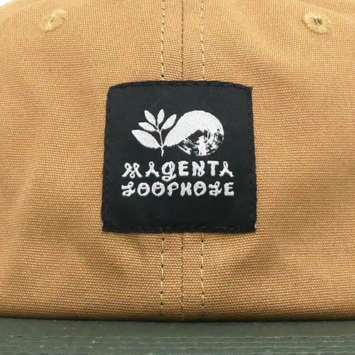 LOOP HOLE CAP ループホール キャップ LOOP HOLE x MAGENTA MAGENTA BRUSH STRAPBACK KHAKI/GREEN スケートボード スケボー 4