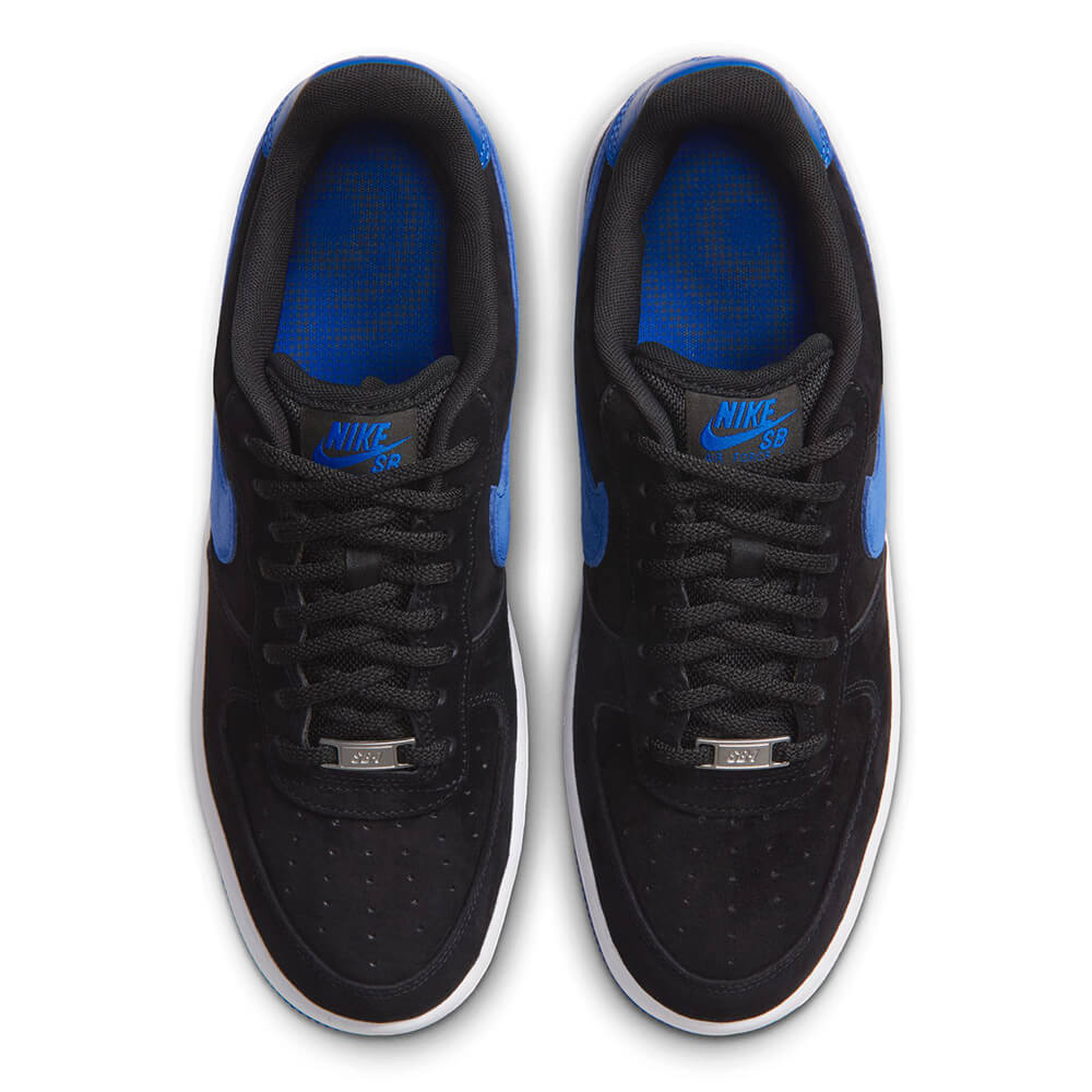 NIKE SB（ナイキエスビー）シューズ AIR FORCE 1 BLACK & GAME ROYAL" IV5289-001 01