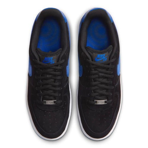 NIKE SB（ナイキエスビー）シューズ AIR FORCE 1 BLACK & GAME ROYAL" IV5289-001 01