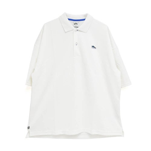  NIKE SB SHORT SLEEVE SHIRTS<br> ナイキSB 半袖シャツ SOLID BREAK POLO AF1 WHITE/ROYAL IV0598-136 スケートボード スケボー