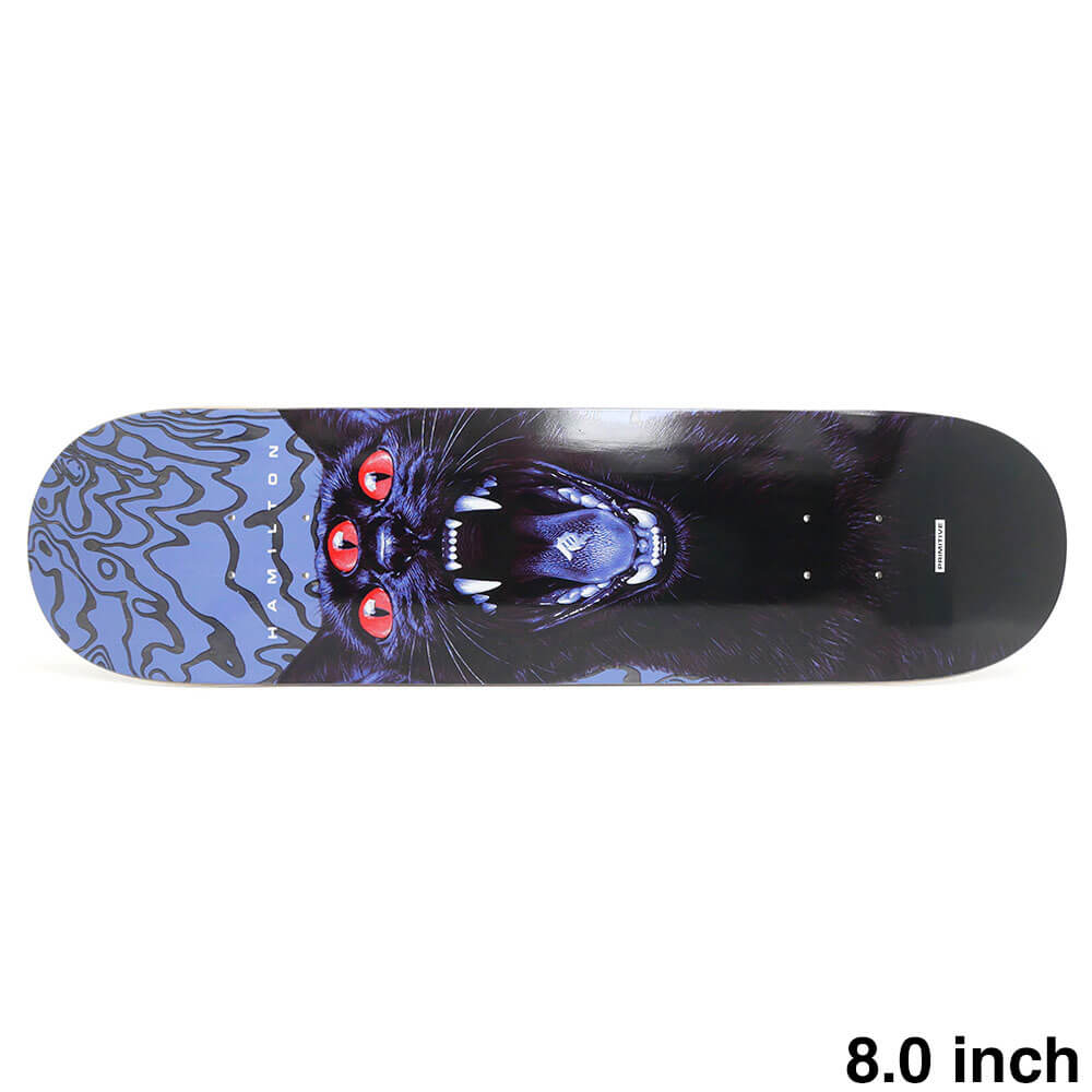 PRIMITIVE DECK プリミティブ デッキ SPENCER HAMILTON BLACK CAT 8.0 スケートボード スケボー 1